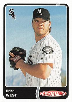 2003 Topps Total #767 Brian West Front