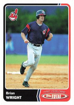 2003 Topps Total #812 Brian Wright Front