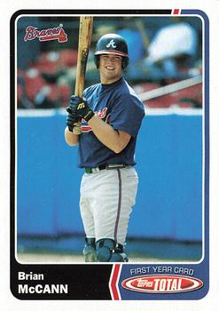 2003 Topps Total #986 Brian McCann Front