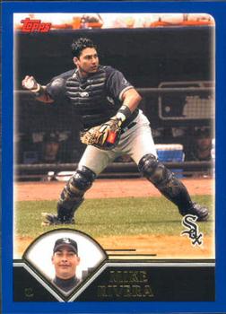 2003 Topps Traded & Rookies #T11 Mike Rivera Front