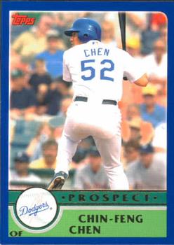 2003 Topps Traded & Rookies #T125 Chin-Feng Chen Front