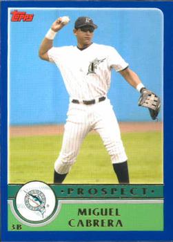 2003 Topps Traded & Rookies #T126 Miguel Cabrera Front