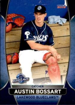2016 Choice Lakewood BlueClaws #3 Austin Bossart Front