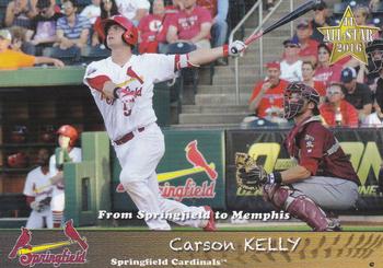 2016 Grandstand Sysco Springfield Cardinals #NNO Carson Kelly Front