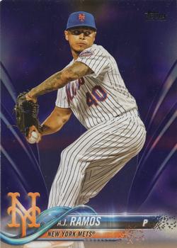 2018 Topps - Purple #123 A.J. Ramos Front