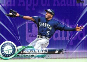 2018 Topps - Purple #522 Guillermo Heredia Front