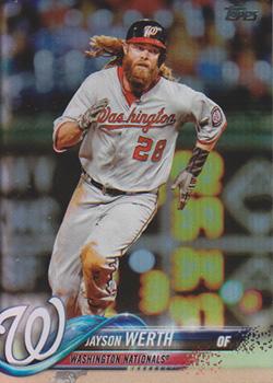2018 Topps - Rainbow Foil #28 Jayson Werth Front