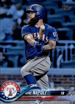 2018 Topps - Rainbow Foil #512 Mike Napoli Front