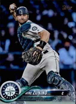 2018 Topps - Rainbow Foil #513 Mike Zunino Front