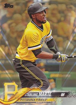 2018 Topps - Gold #60 Starling Marte Front