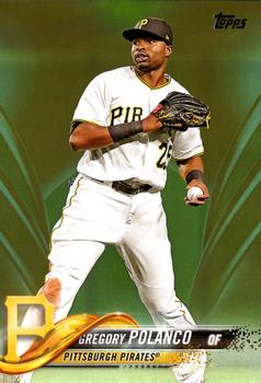 2018 Topps - Gold #201 Gregory Polanco Front