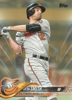2018 Topps - Gold #663 Seth Smith Front