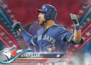 2018 Topps - Independence Day #4 Kevin Pillar Front