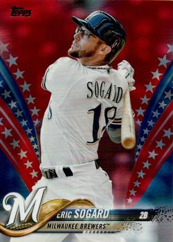 2018 Topps - Independence Day #666 Eric Sogard Front