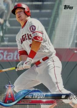 2018 Topps - Platinum #300 Mike Trout Front