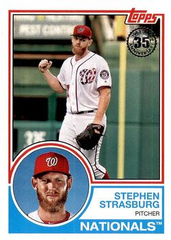 2018 Topps - 1983 Topps Baseball 35th Anniversary #83-36 Stephen Strasburg Front