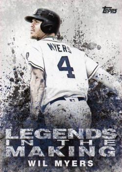 2018 Topps - Legends in the Making (Series 1) #LTM-WM Wil Myers Front