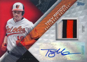 2018 Topps - Major League Material Autographs Red (Series 1) #MLMA-TM Trey Mancini Front
