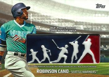 2018 Topps - Players Weekend Patch #PWP-RC Robinson Cano Front
