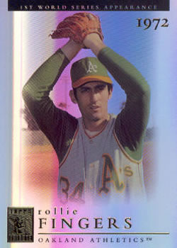 2003 Topps Tribute World Series #21 Rollie Fingers Front