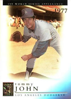 2003 Topps Tribute World Series #34 Tommy John Front