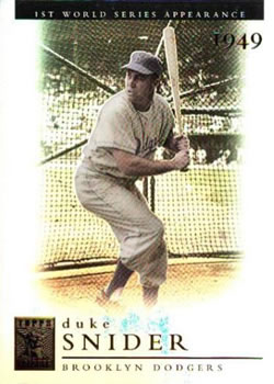 2003 Topps Tribute World Series #60 Duke Snider Front