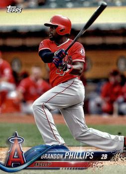 2018 Topps Los Angeles Angels #A-11 Brandon Phillips Front