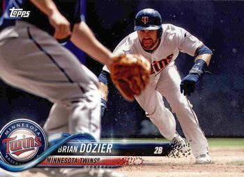 2018 Topps Minnesota Twins #MT-2 Brian Dozier Front