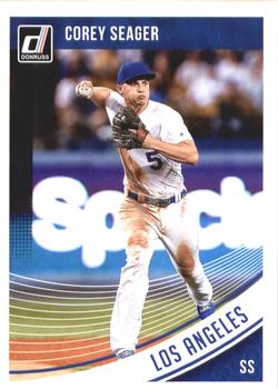 2018 Donruss #158 Corey Seager Front
