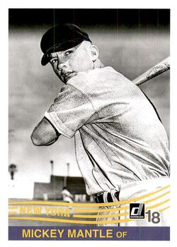 2018 Donruss #254 Mickey Mantle Front