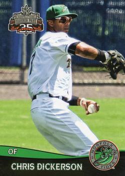 2017 Choice Norfolk Tides #10 Chris Dickerson Front