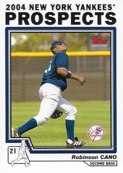 2004 Topps - New York Yankees #5 Robinson Cano Front
