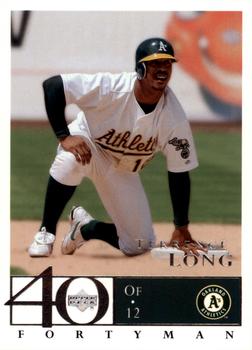 2003 Upper Deck 40-Man #33 Terrence Long Front