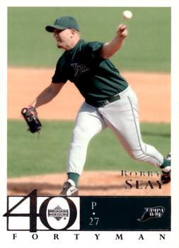 2003 Upper Deck 40-Man #96 Bobby Seay Front