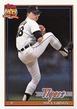 1991 Topps #431 Paul Gibson Front