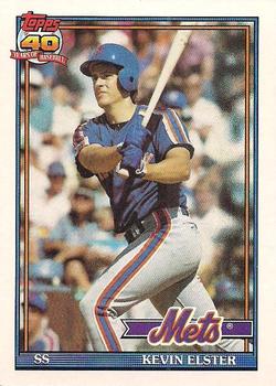 1991 Topps #134 Kevin Elster Front