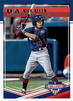 2018 Panini USA Baseball Stars & Stripes #94 Nick Allen Front