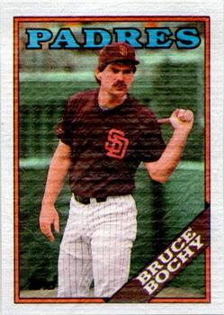 1988 Topps Cloth Test Issue #NNO Bruce Bochy Front