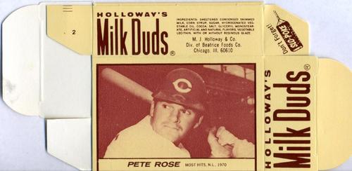 1971 Milk Duds - Boxes #NNO Pete Rose Front