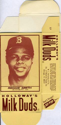 1971 Milk Duds - Boxes #NNO Reggie Smith Front