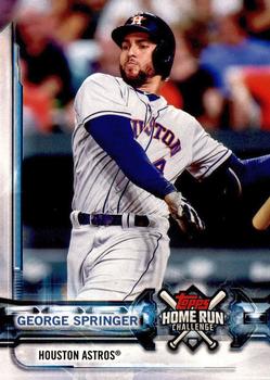 2018 Topps - Home Run Challenge #HRC-GP George Springer Front
