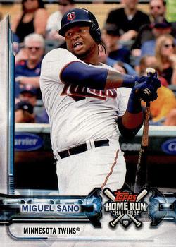 2018 Topps - Home Run Challenge #HRC-MS Miguel Sano Front