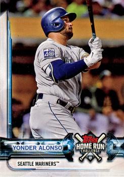 2018 Topps - Home Run Challenge #HRC-YA Yonder Alonso Front