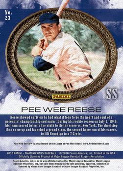 2018 Panini Diamond Kings #23 Pee Wee Reese Back