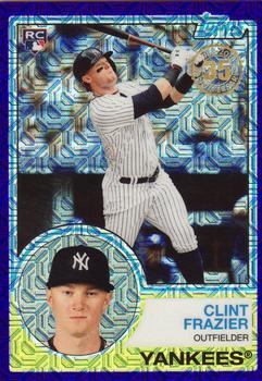 2018 Topps - 1983 Topps Baseball 35th Anniversary Chrome Silver Pack Purple Refractor #19 Clint Frazier Front