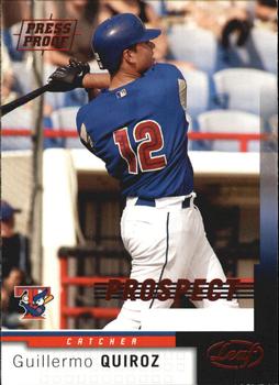 2004 Leaf - Press Proofs Red #222 Guillermo Quiroz Front
