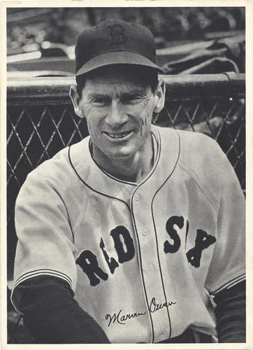 1940 Boston Red Sox Picture Pack #NNO Marv Owen Front