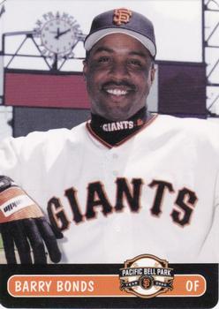 2000 Keebler San Francisco Giants #2 Barry Bonds Front