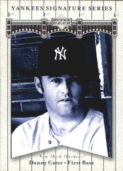 2003 Upper Deck Yankees Signature Series #18 Danny Cater Front
