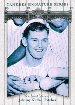 2003 Upper Deck Yankees Signature Series #50 Johnny Kucks Front